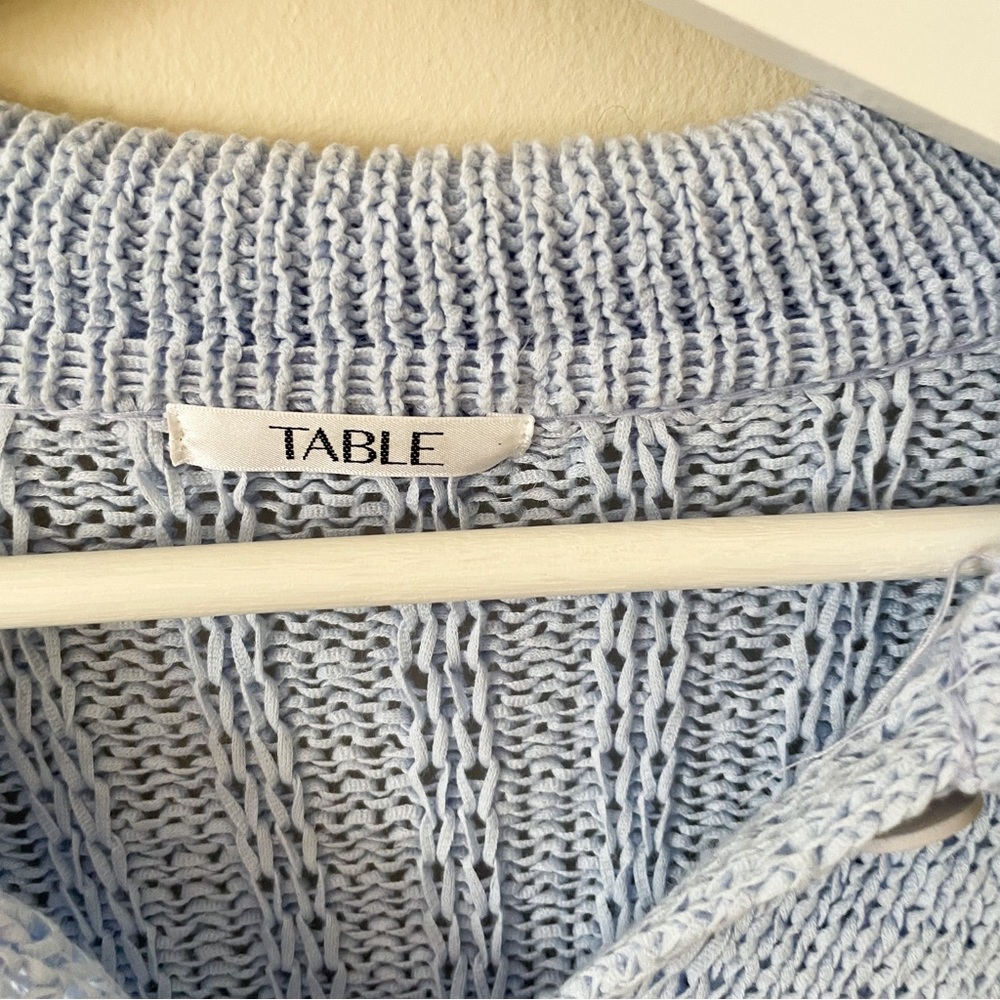 Source Unknown/Table Open Knit Cardigan S - image 5